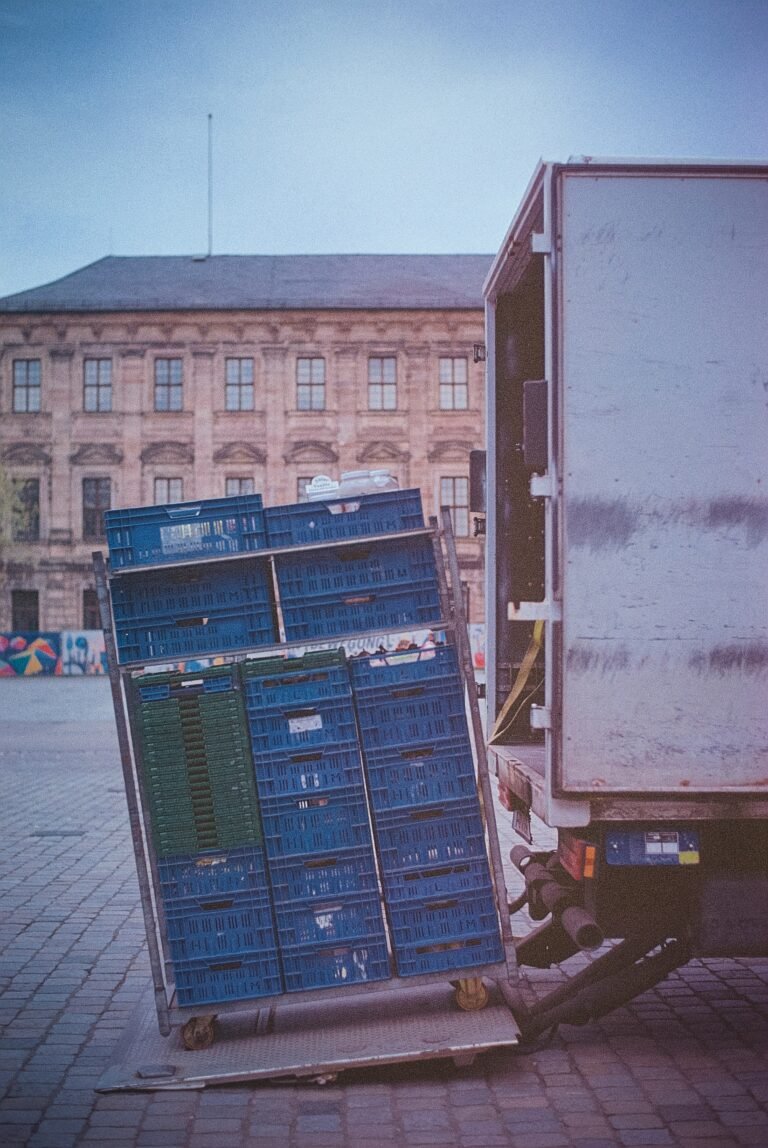 One of our trucks on the road